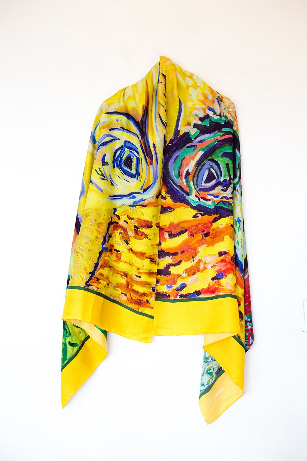 Gohoro-Monitor Lizard Silk Shawl