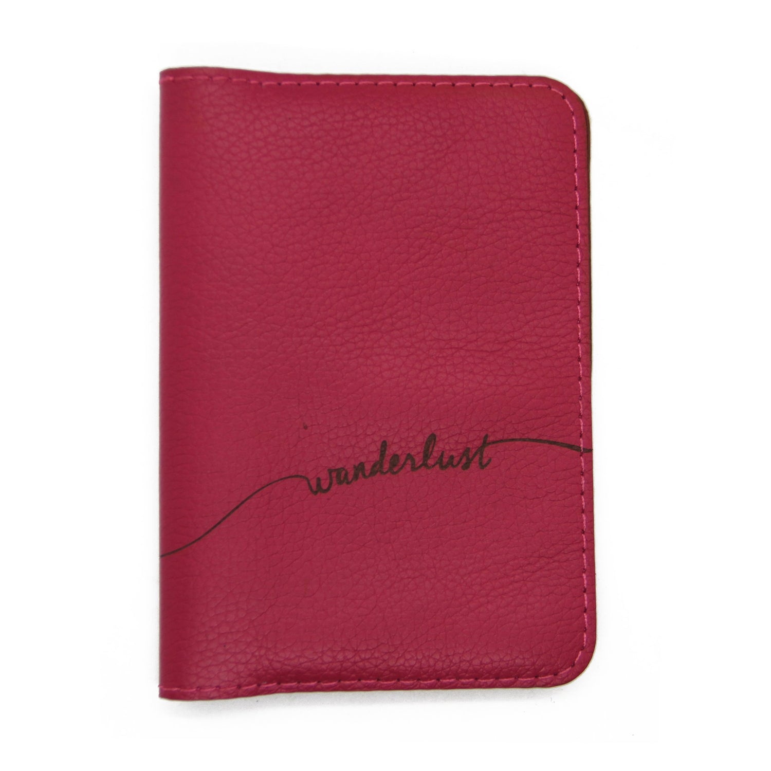 Wanderlust - Pink Passport Sleeve