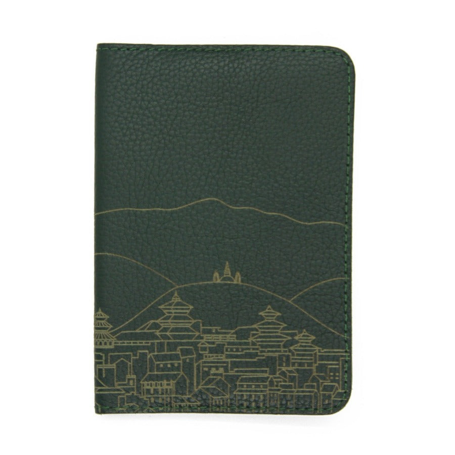 Kathmandu - Green Passport Cover