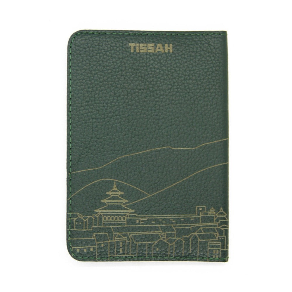 Kathmandu - Green Passport Cover