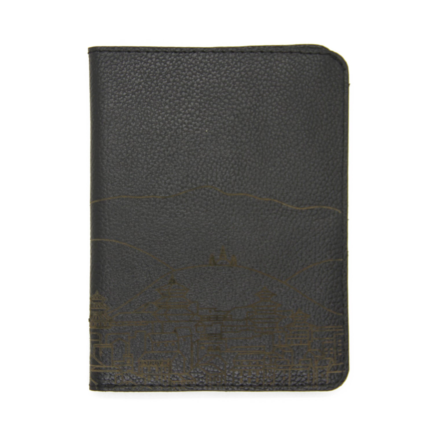 Kathmandu - Black Passport Cover