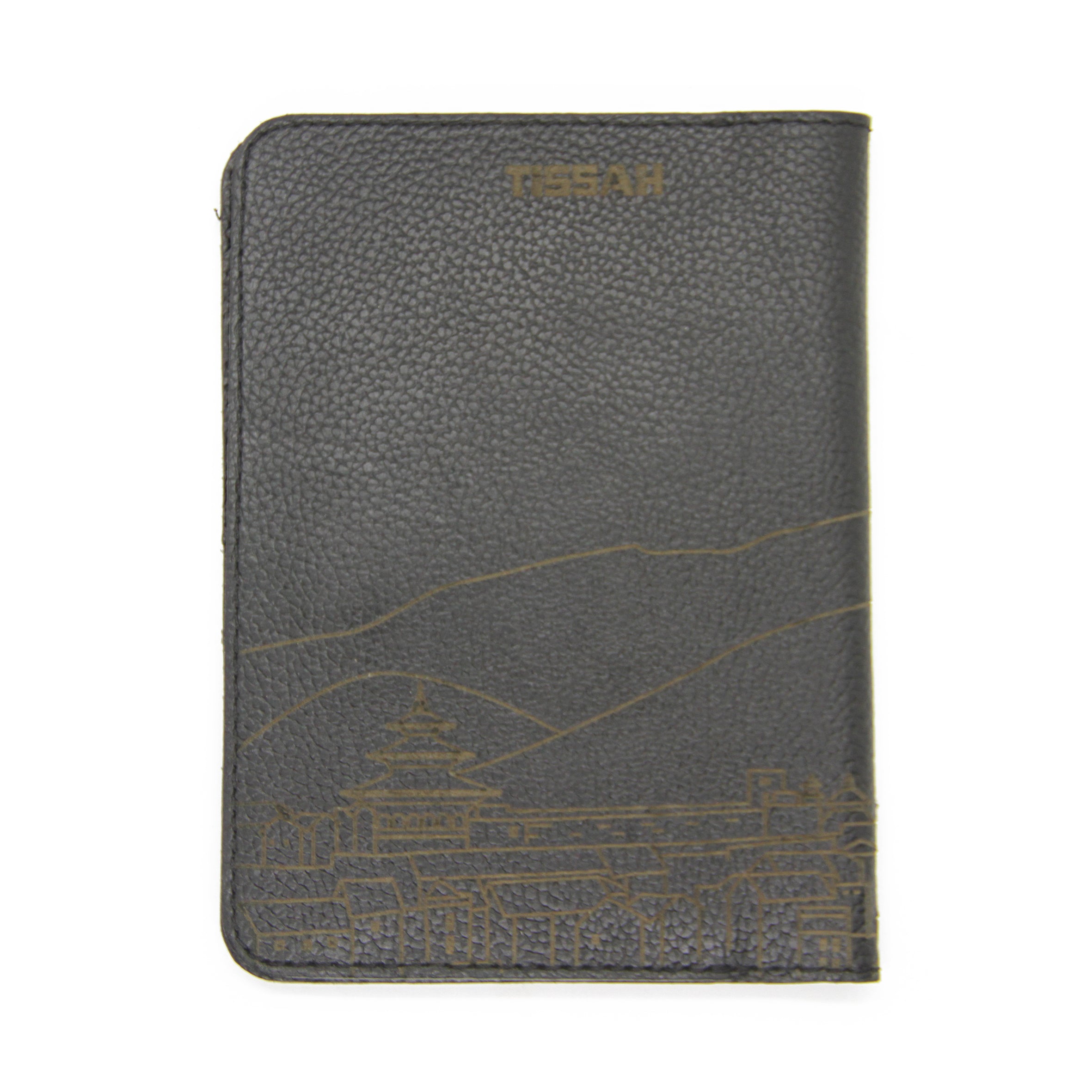 Kathmandu - Black Passport Cover