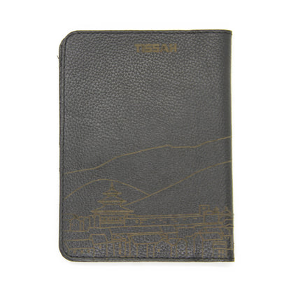 Kathmandu - Black Passport Cover