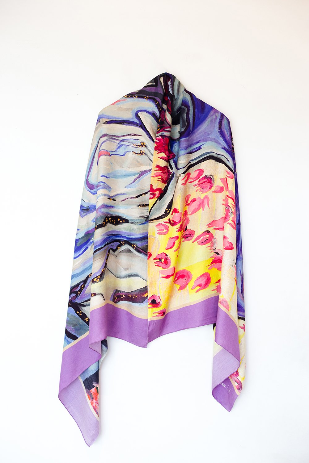 Gaida-Rhino Silk Shawl