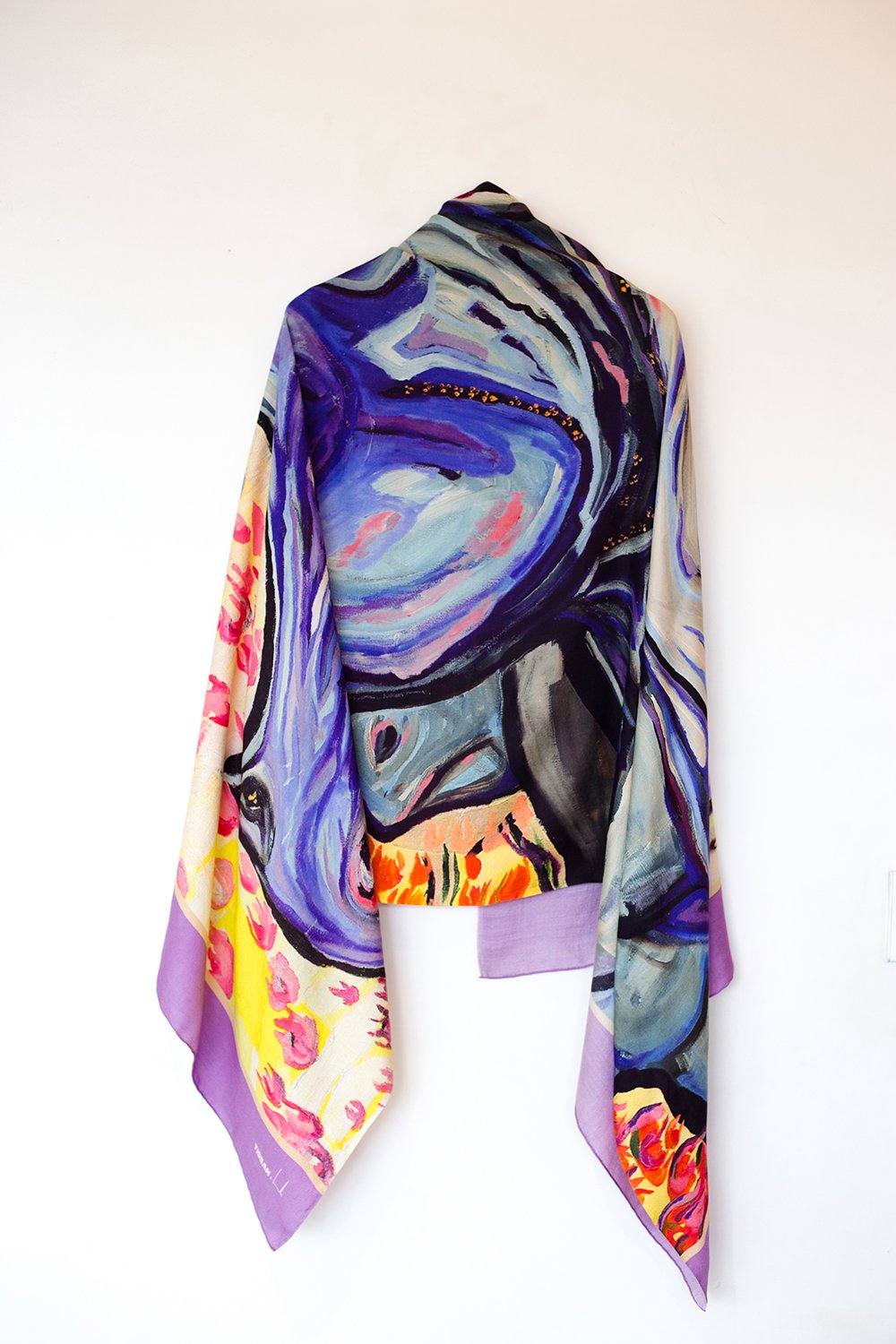 Gaida-Rhino Silk Shawl