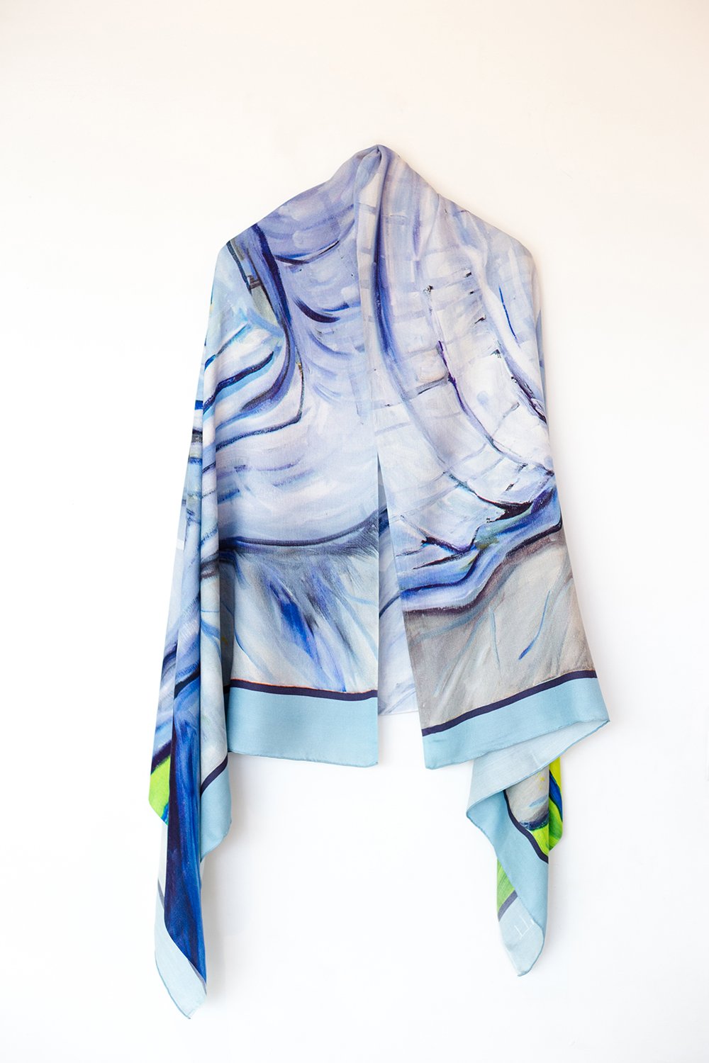 Hatti-Elephant Silk Shawl