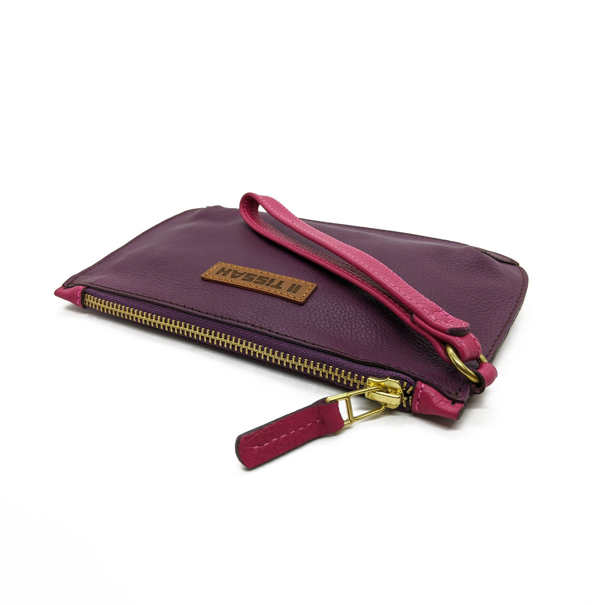 Wristlet - Purple with Pink trimmings