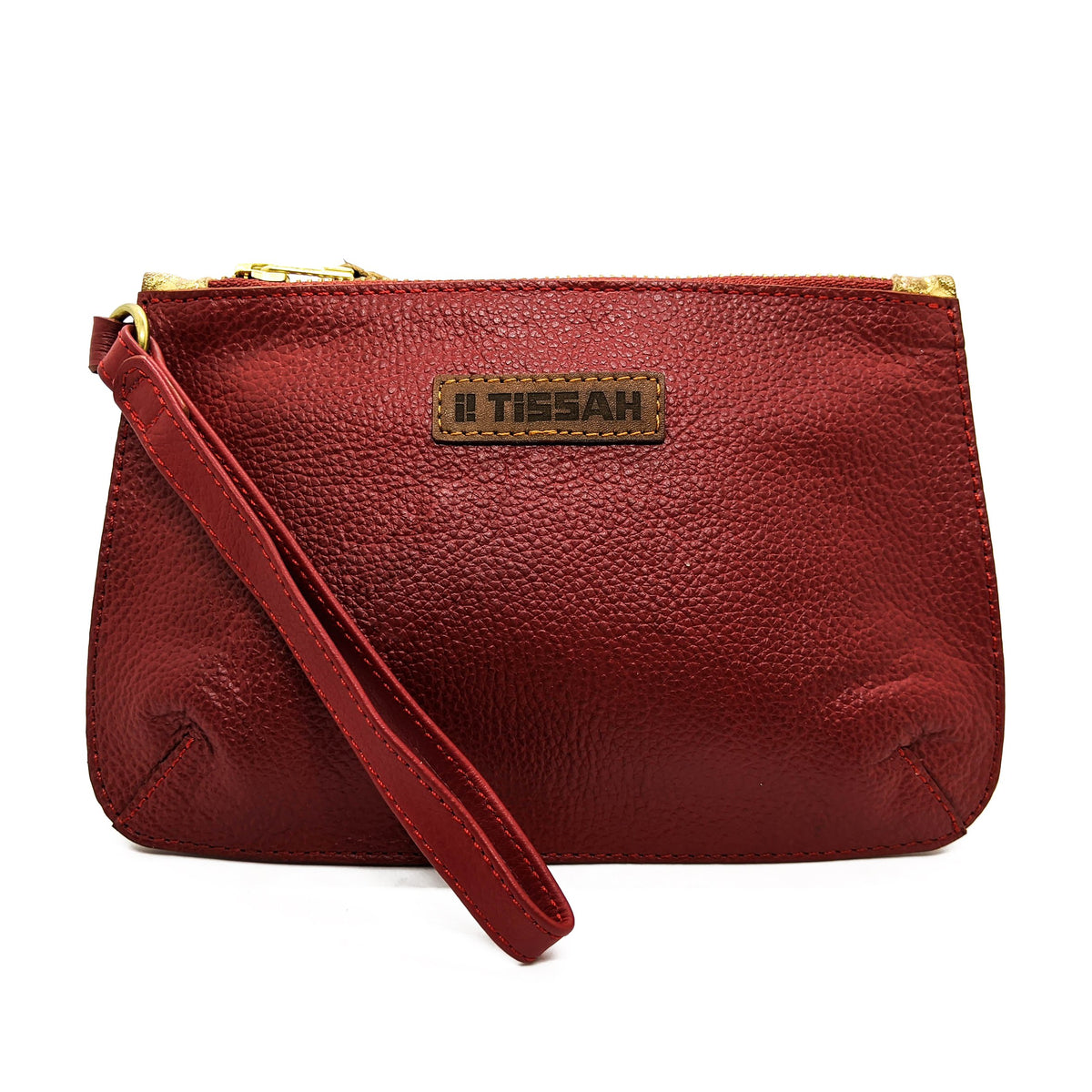 Wristlet - Red with Gold trimmings